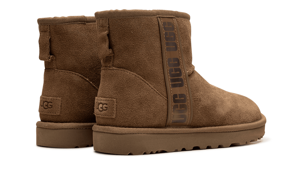 UGG WOMENS CLASSIC MINI SIDE LOGO 2 Womens "Chestnut" 1134962 CHE 1134962 CHE from Stadium Goods