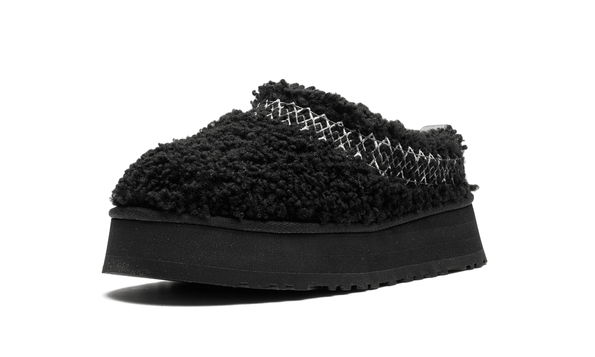 UGG WOMENS TAZZ UGG BRAID Womens "Heritage Braid - Black" 1143976 BLK 1143976 BLK from Stadium Goods