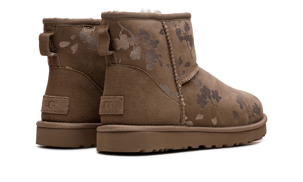UGG WOMENS Classic Mini Womens "Floral Foil Fleece Lined" 1118163 AMP 1118163 AMP from Stadium Goods