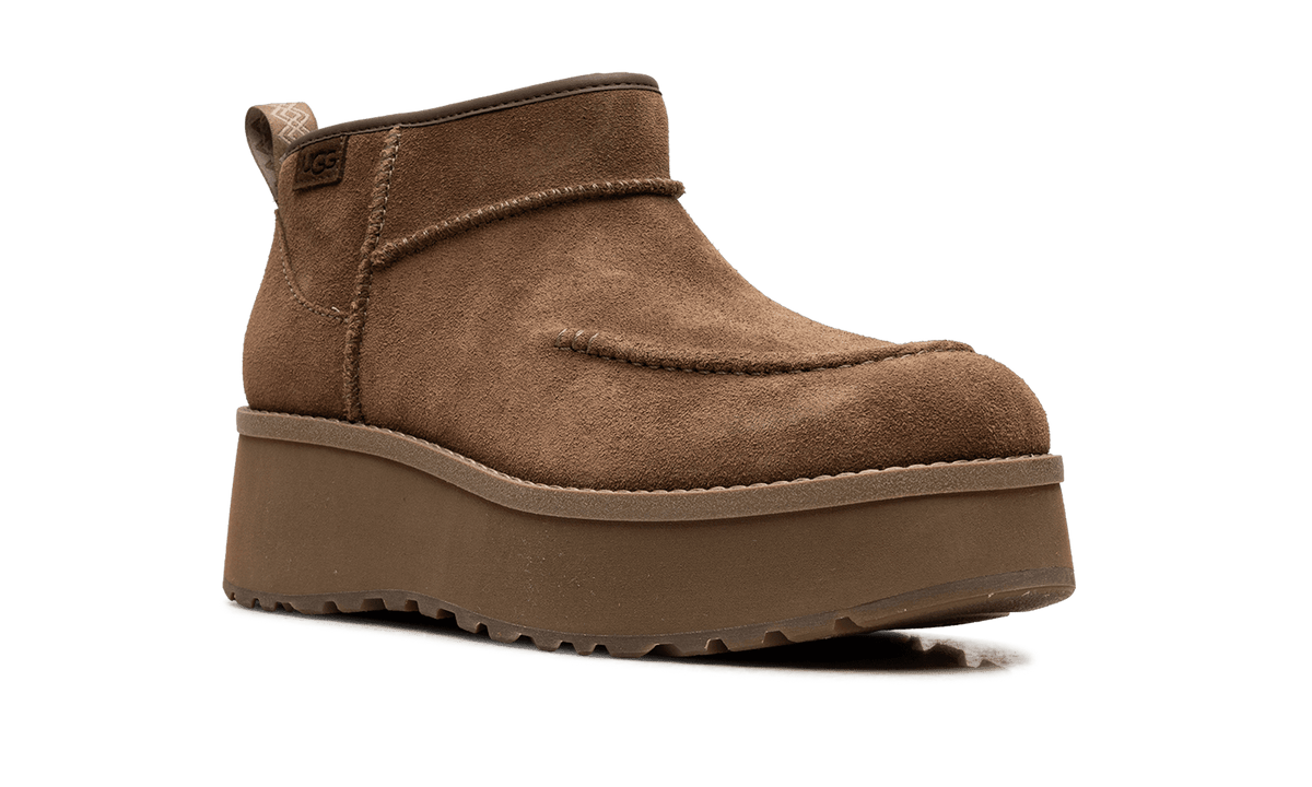 UGG WOMENS Cityfunc Ultra Mini Boot Womens "Chestnut" 1158193 CHE 1158193 CHE from Stadium Goods