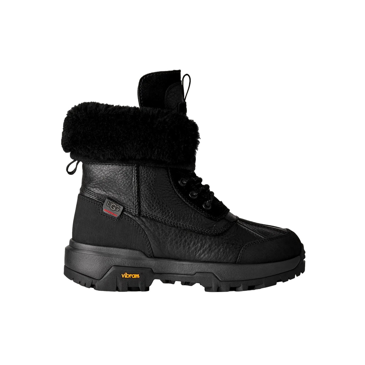UGG Adirondack Boot XXV Black 1170591-BLK Women's Size 6.5