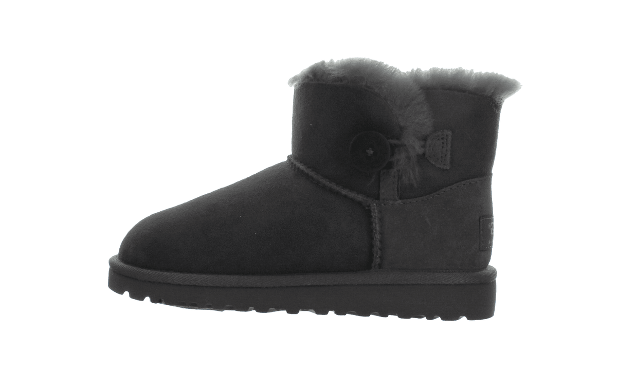 UGG GRADE SCHOOL Mini Bailey Button Boots GS "Grey" 1000788K GREY 1000788K GREY from Stadium Goods