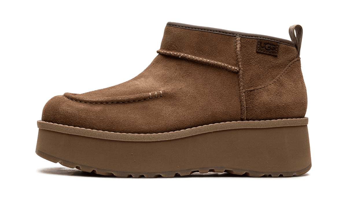 UGG WOMENS Cityfunc Ultra Mini Boot Womens "Chestnut" 1158193 CHE 1158193 CHE from Stadium Goods