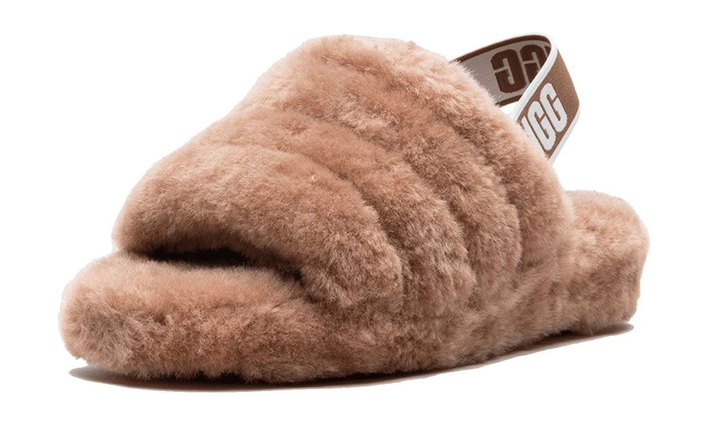 UGG WOMENS Fluff Yeah Slide Womens "Chestnut" 1095119 CHE 1095119 CHE from Stadium Goods