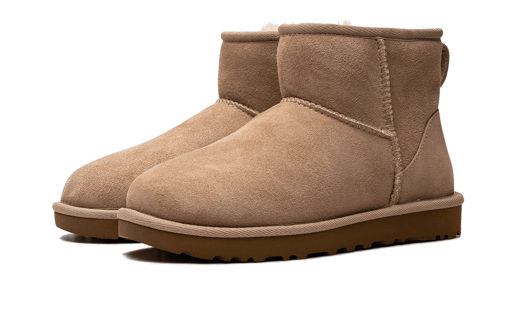 UGG WOMENS Classic Mini II Boot Womens "Sand" 1016222 SAN 1016222 SAN from Stadium Goods