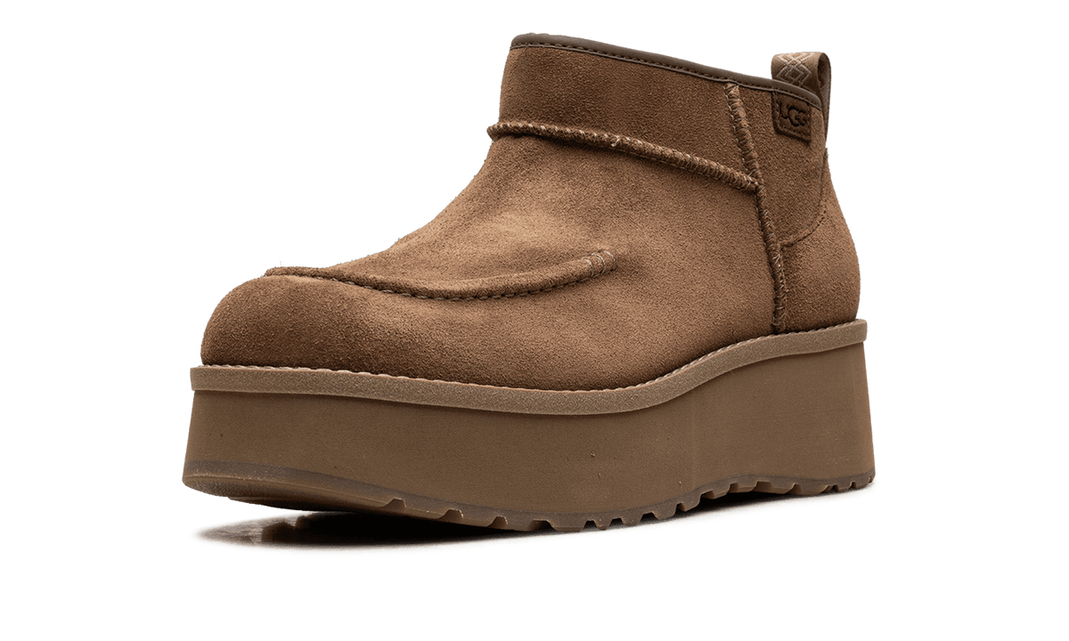 UGG WOMENS Cityfunc Ultra Mini Boot Womens "Chestnut" 1158193 CHE 1158193 CHE from Stadium Goods