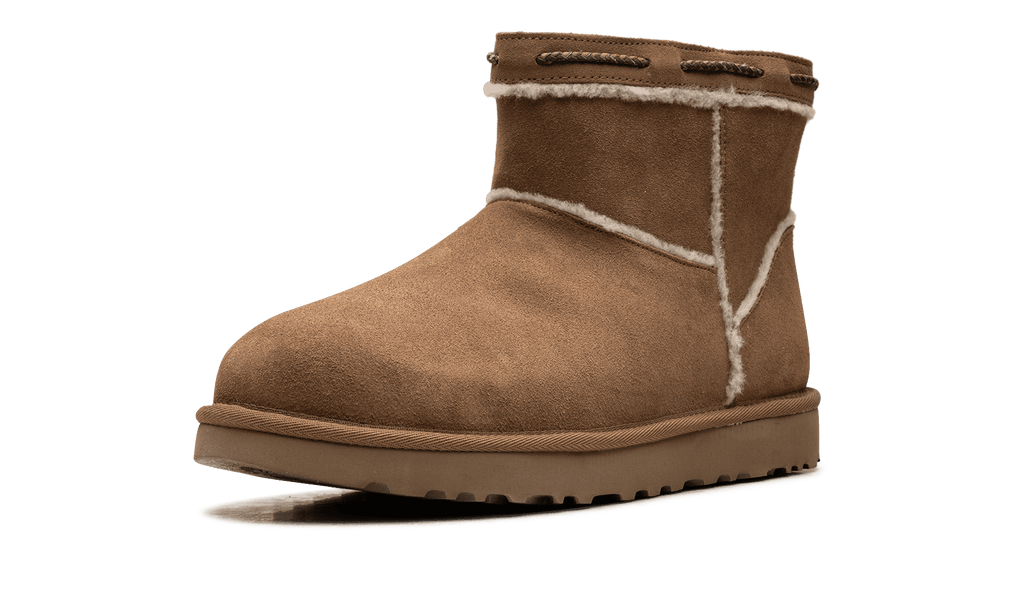 UGG WOMENS Classic Mini Shearling Braid Womens "Chestnut" 1166751 CHE 1166751 CHE from Stadium Goods