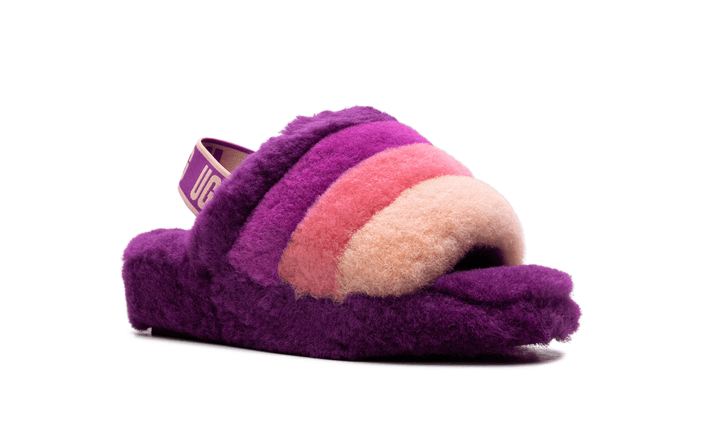 UGG WOMENS Fluff Yeah Slide Womens "Berrylicious Multi" 1097169 BSML 1097169 BSML from Stadium Goods