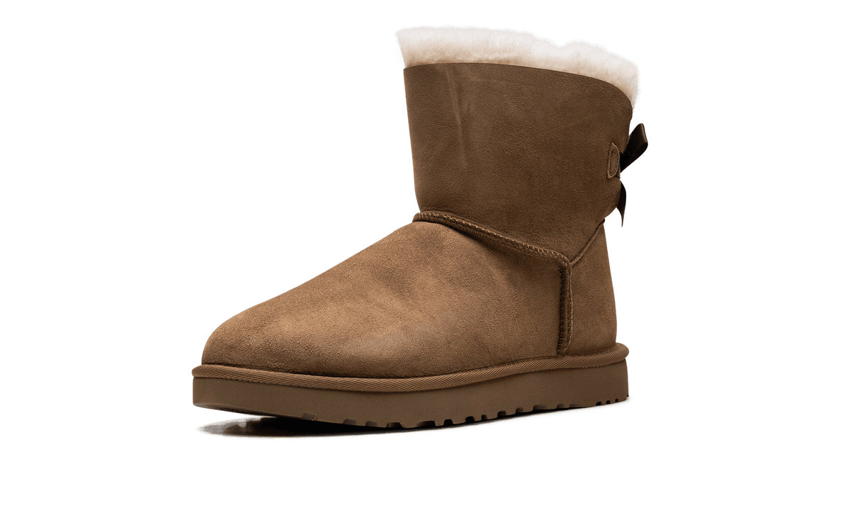 UGG WOMENS Mini Bailey Bow II Boot - Chestnut WMNS "Chestnut" 1016501 CHE from Stadium Goods